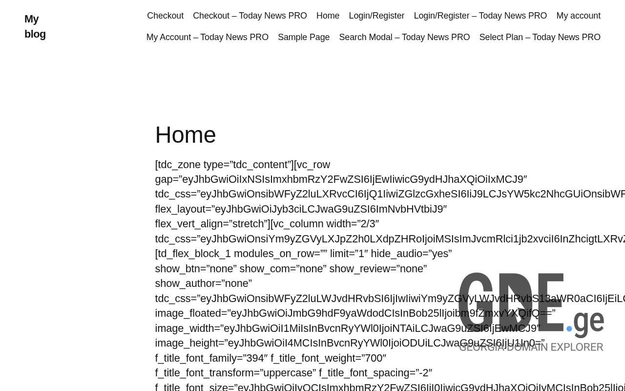 Screenshot of the site 1001.com.ge at 2025-11-28