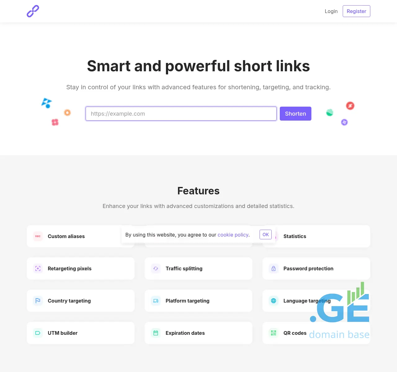 Screenshot of the site 123.ge at 2025-11-22