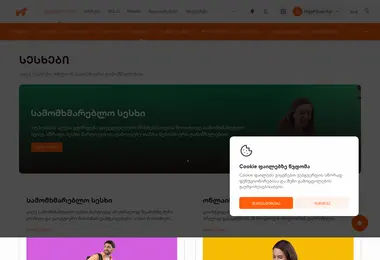 1credit.ge-ის ეკრანის სურათი