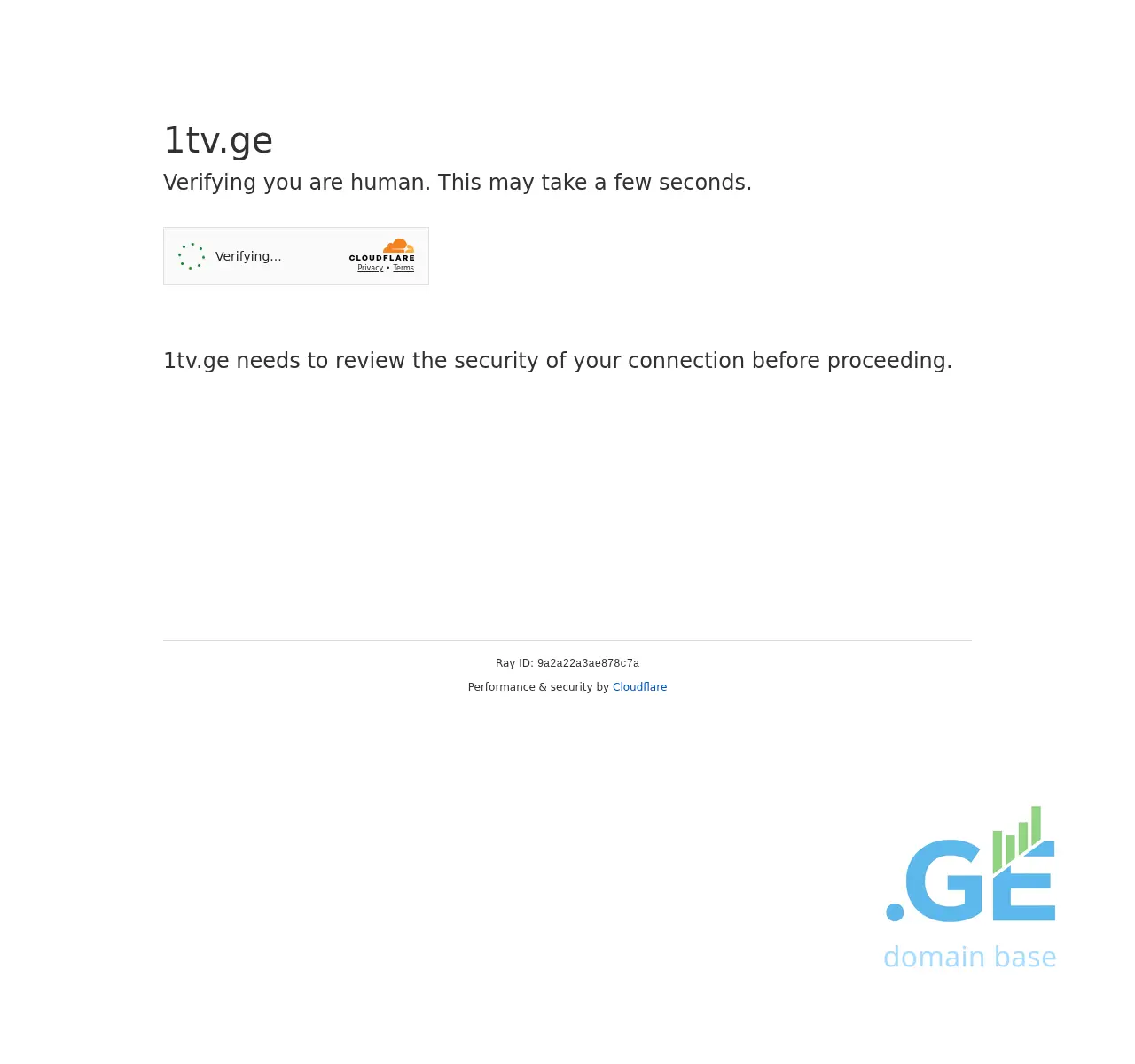 Screenshot of the site 1tv.ge at 2025-11-22