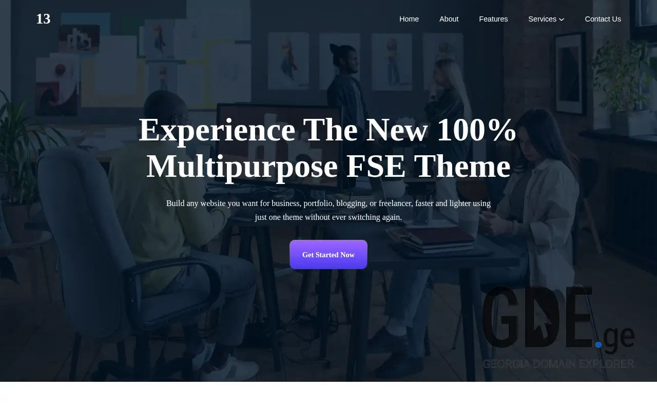 Screenshot of the site 1x1.ge at 2025-11-28