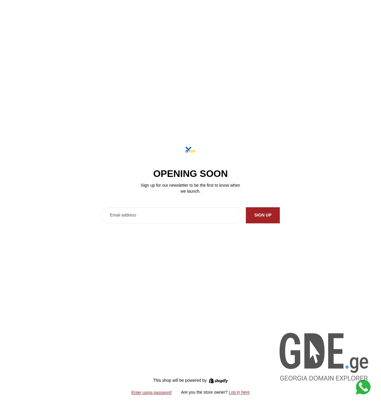 Screenshot of the site 2cut.ge at 2025-11-29