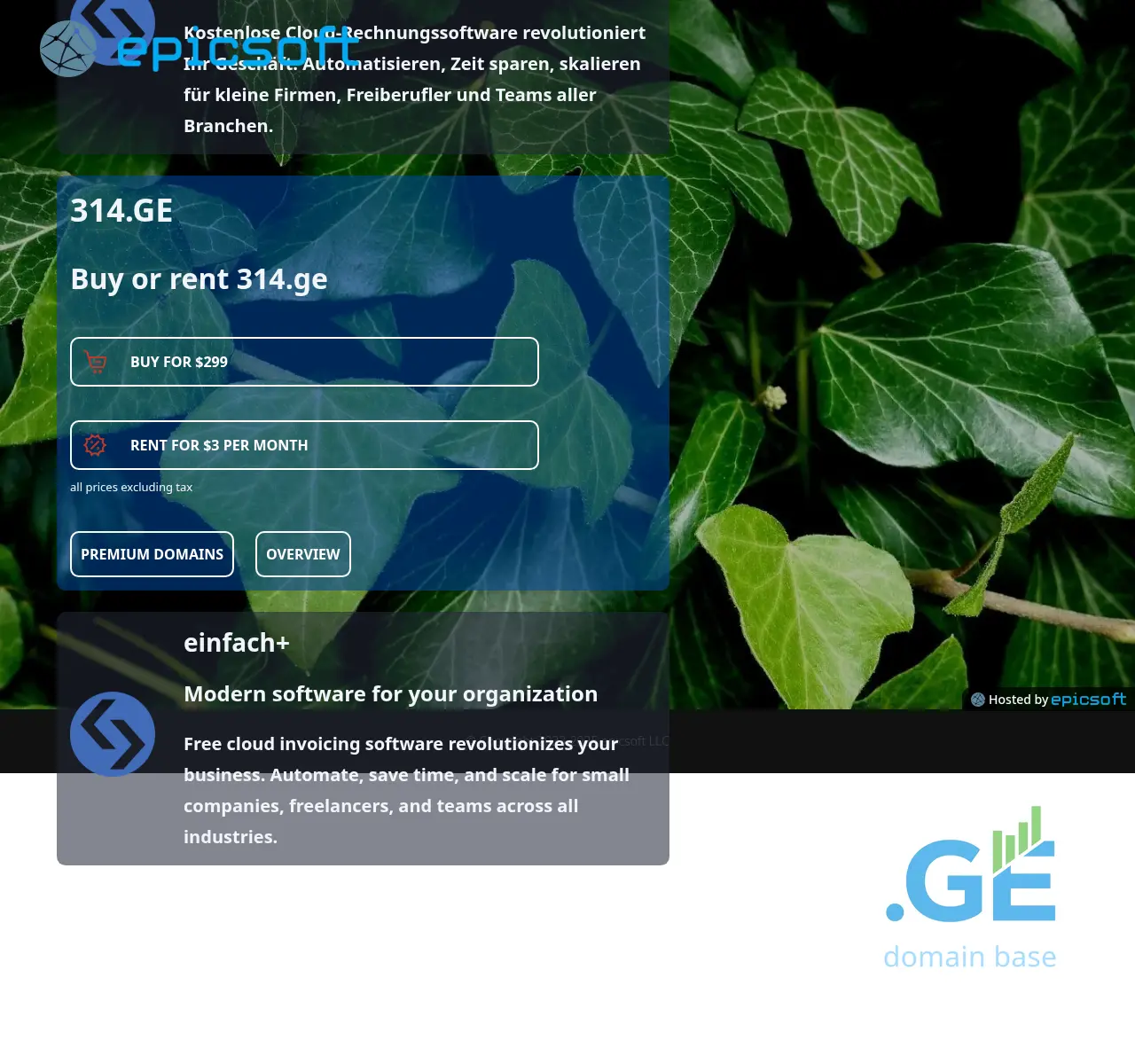 Screenshot of the site 314.ge at 2025-11-22