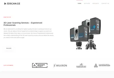 3dscan.ge-ის ეკრანის სურათი