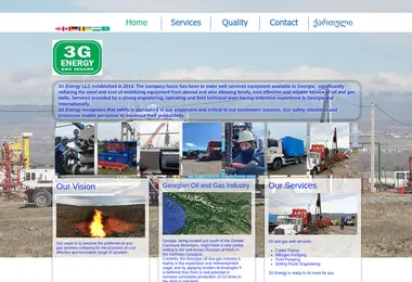 Screenshot of 3genergy.ge