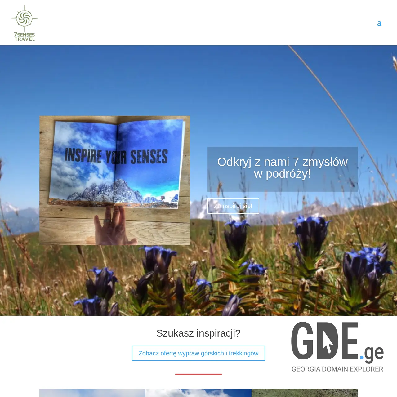 Screenshot of the site 7sensestravel.ge at 2025-12-15