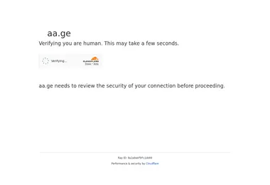 aa.ge-ის ეკრანის სურათი