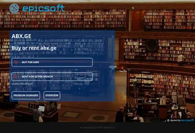 Скриншот abx.ge
