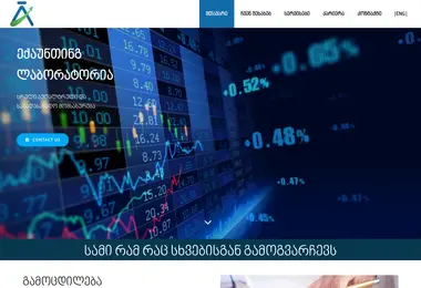 accountinglab.ge-ის ეკრანის სურათი