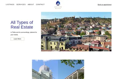 Скриншот activegroup.ge