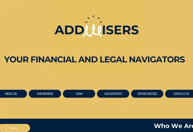 Скриншот addwisers.ge