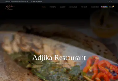 Screenshot of adjika.ge