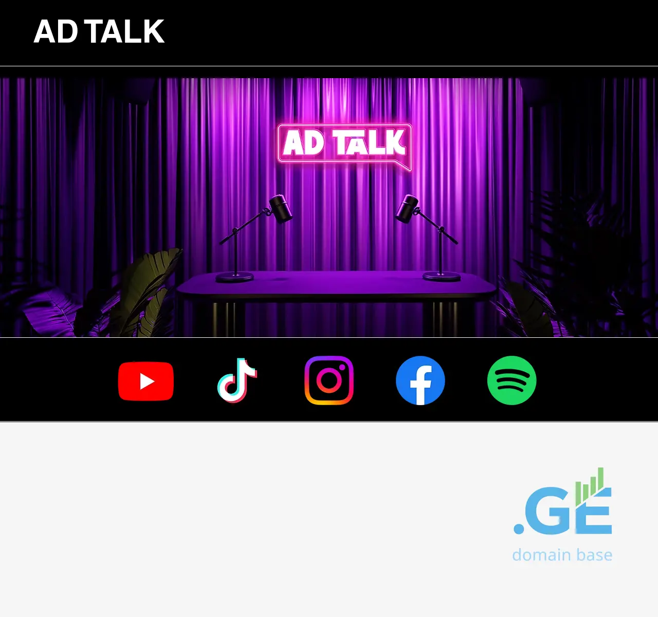 Screenshot of the site adtalk.ge at 2025-11-21