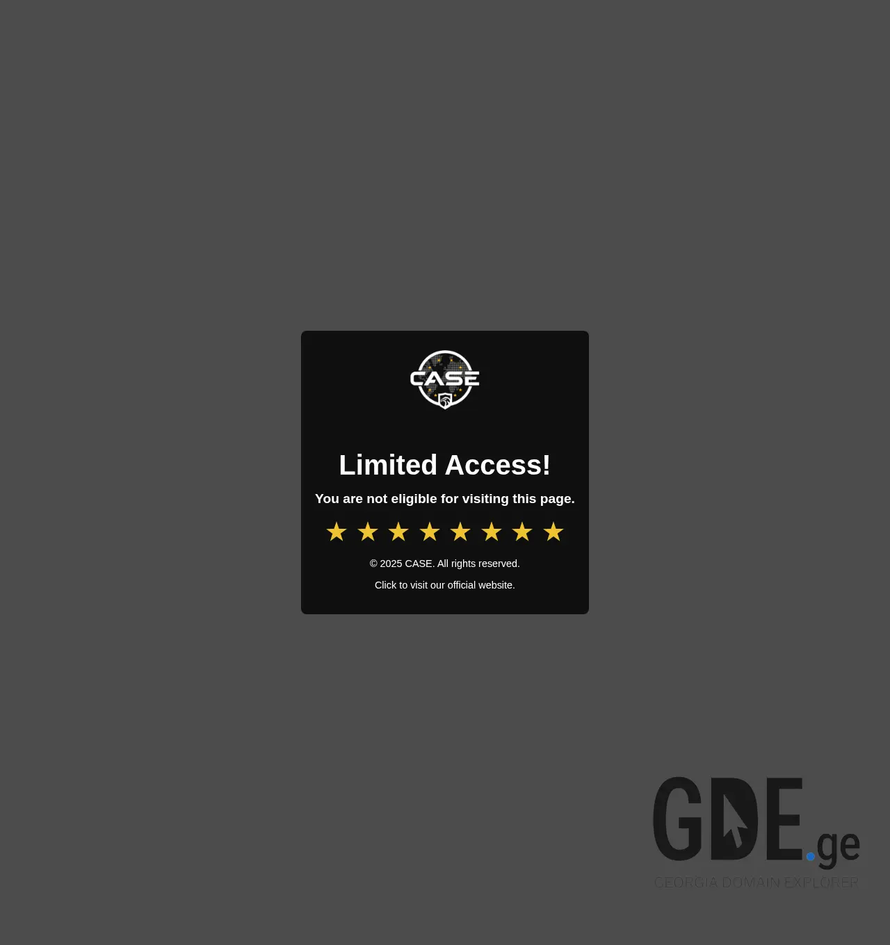 Screenshot of the site advise.ge at 2025-11-30