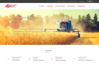 Screenshot of aeg.ge