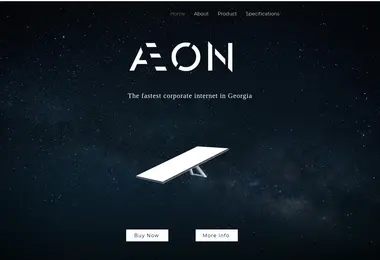 Скриншот aeonx.ge