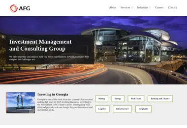 Скриншот afg.ge