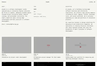Screenshot of afterima.ge