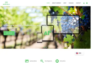 Screenshot of agrioli.ge