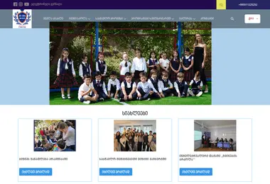 Скриншот aia-gess.ge