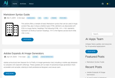 aiapps.ge-ის ეკრანის სურათი