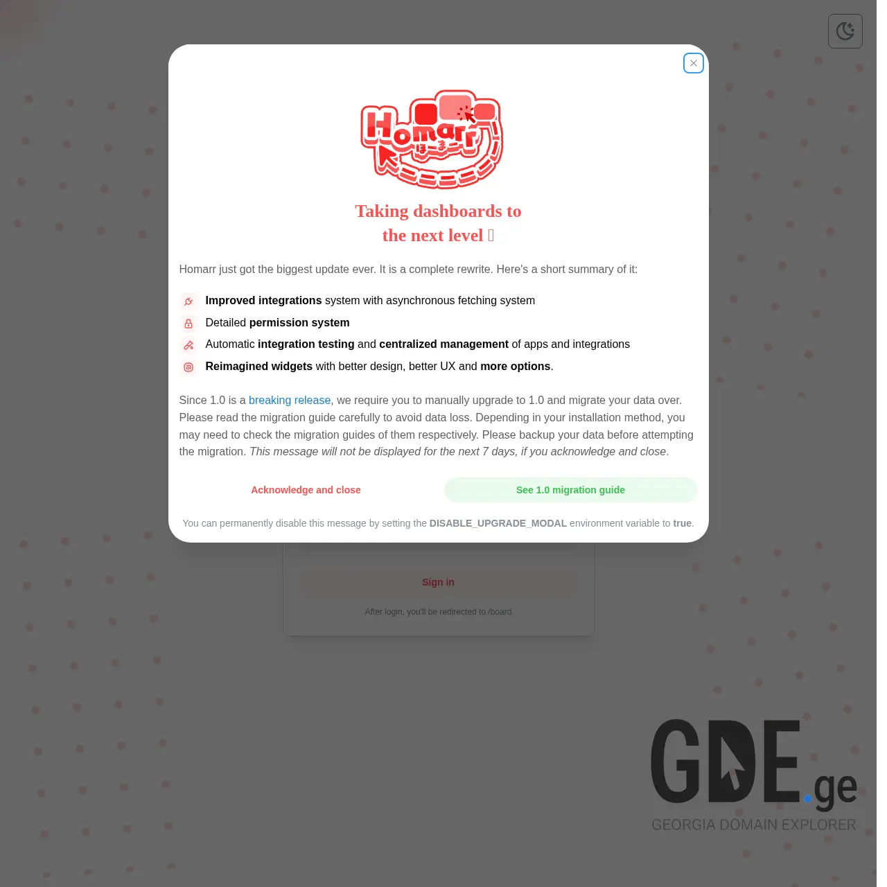 Screenshot of the site aio.ge at 2025-12-15