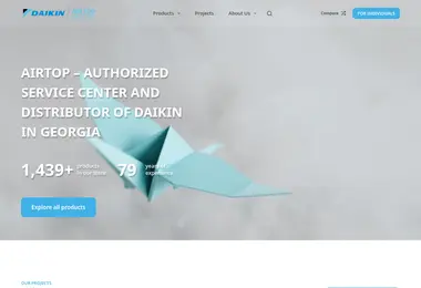 airtop.ge-ის ეკრანის სურათი