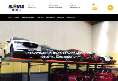 Скриншот alamex.ge