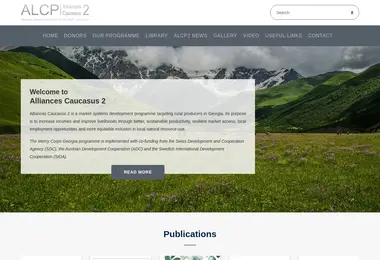 Screenshot of alcp.ge