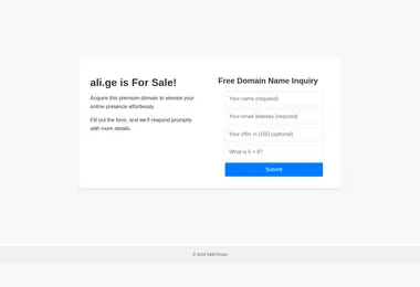 Скриншот ali.ge