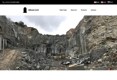 alicon.ge-ის ეკრანის სურათი