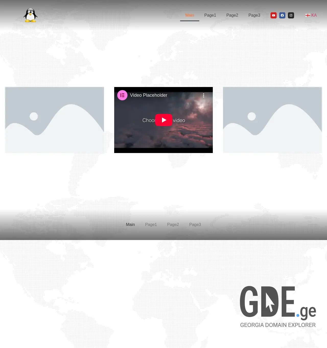 Screenshot of the site allaxis.ge at 2025-12-07