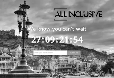 Screenshot of allinclusive.ge