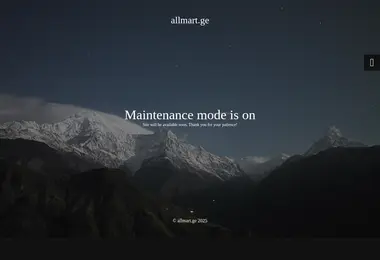 Скриншот allmart.ge