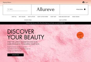 allureve.ge-ის ეკრანის სურათი