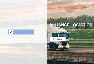 alogistics.ge-ის ეკრანის სურათი