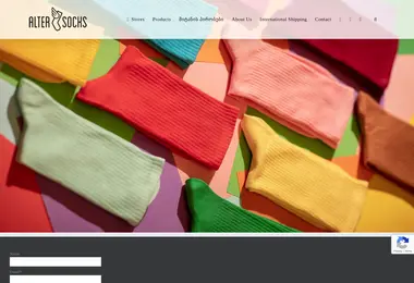 Скриншот altersocks.ge