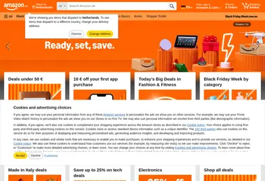 amazon.ge-ის ეკრანის სურათი