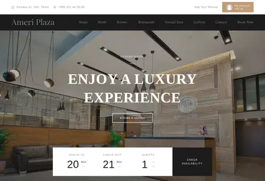 Скриншот ameriplaza.ge