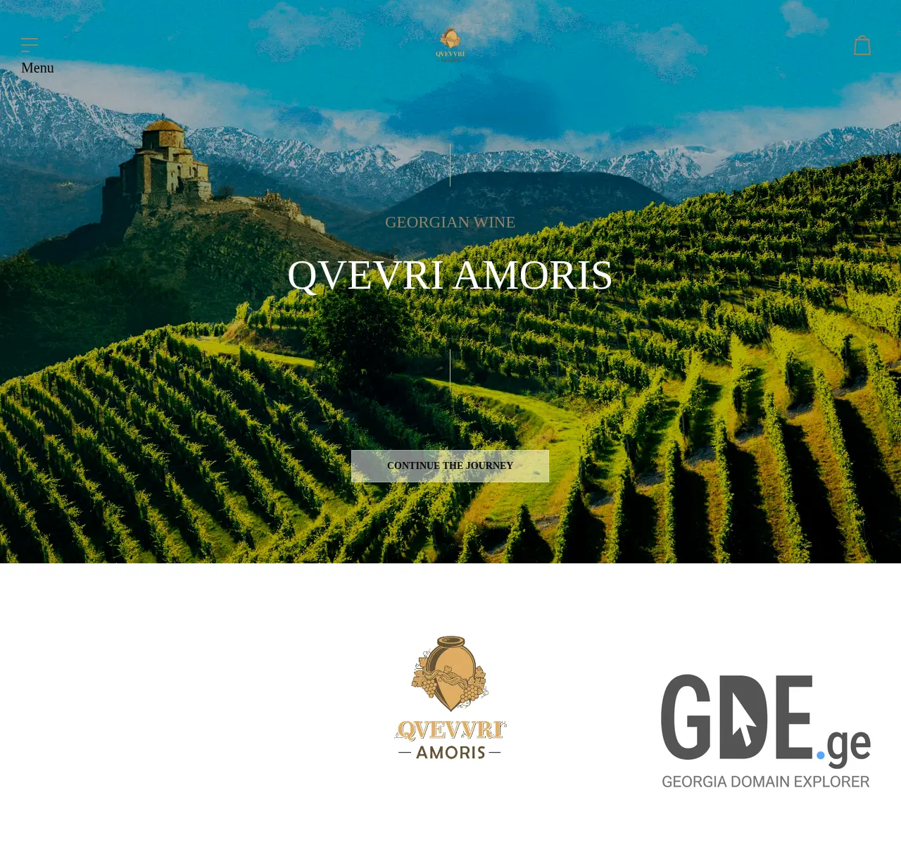 Screenshot of the site amoris.ge at 2025-11-25