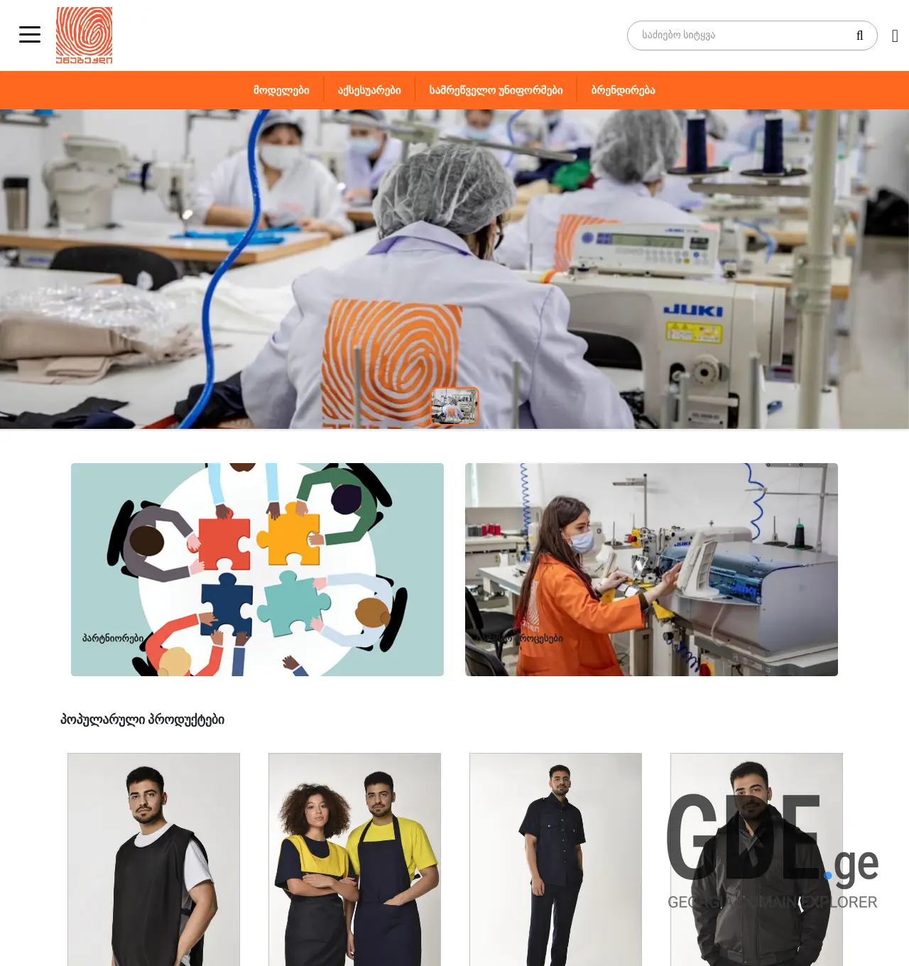 Screenshot of the site anabechdi.ge at 2025-12-07