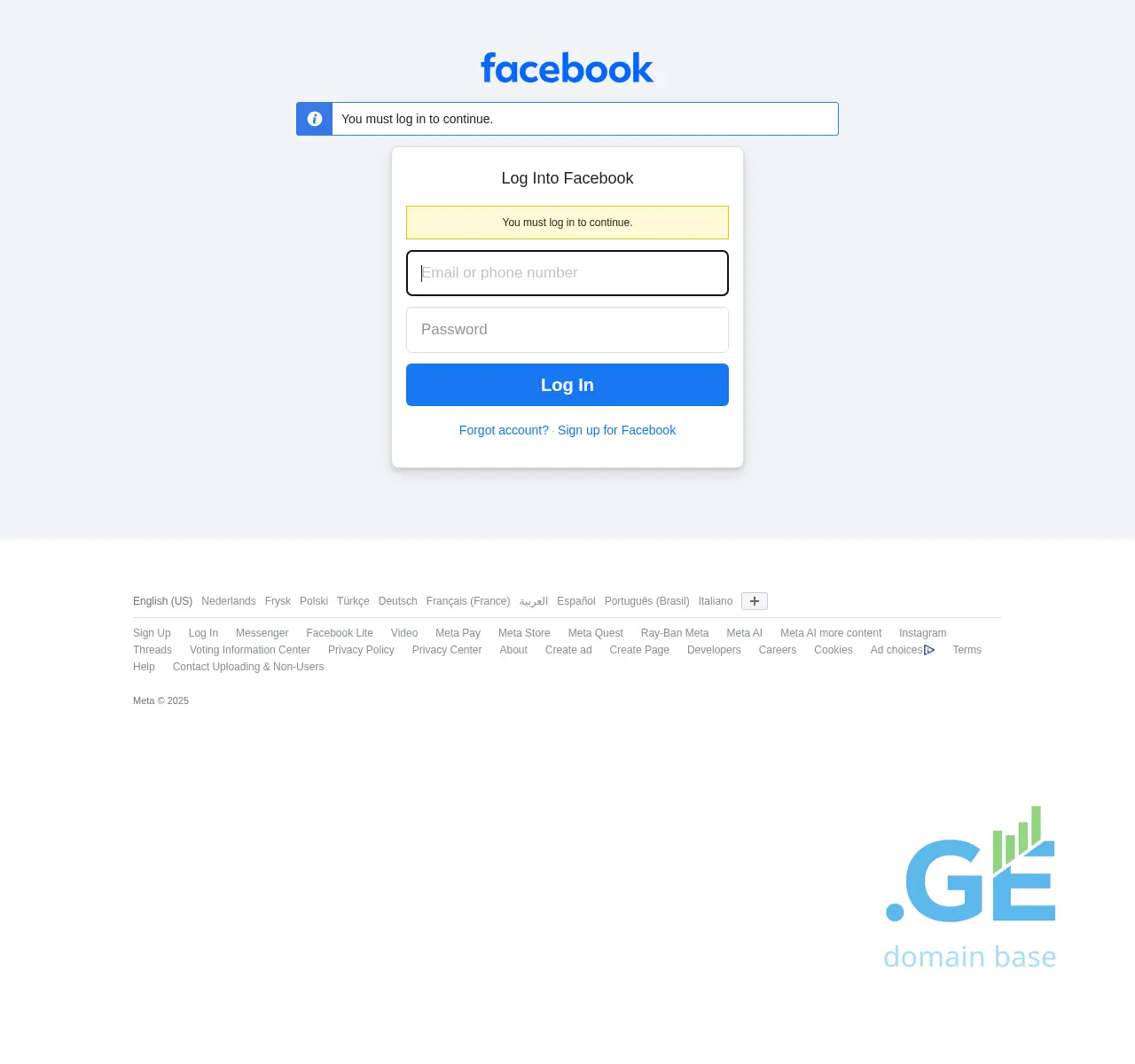 Screenshot of the site animals.ge at 2025-11-23