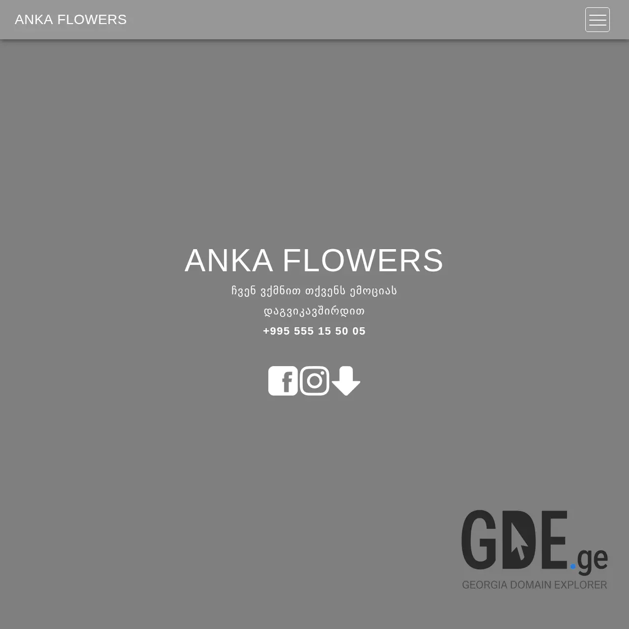 Screenshot of the site anka.ge at 2025-12-08