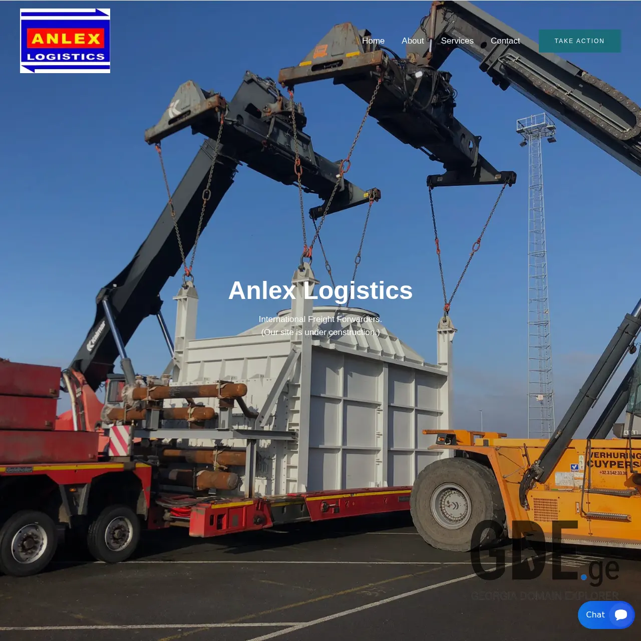 Screenshot of the site anlex.ge at 2025-12-15