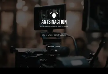 Скриншот antsinaction.ge