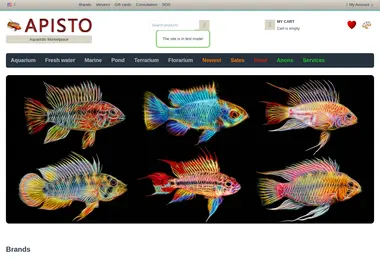 Screenshot of apisto.ge