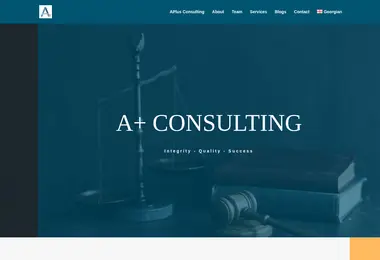 Screenshot of aplus.ge