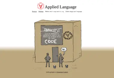 Скриншот applied-langua.ge