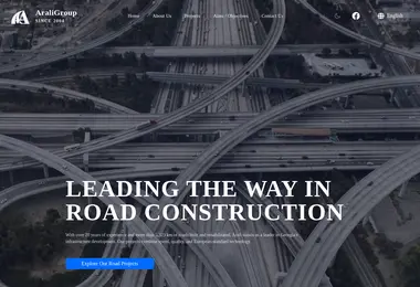 Скриншот araligroup.ge