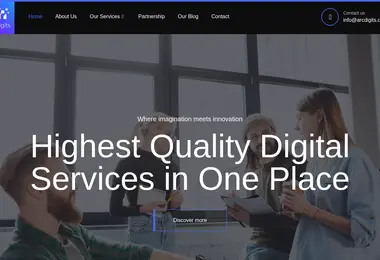 arcdesign.ge-ის ეკრანის სურათი